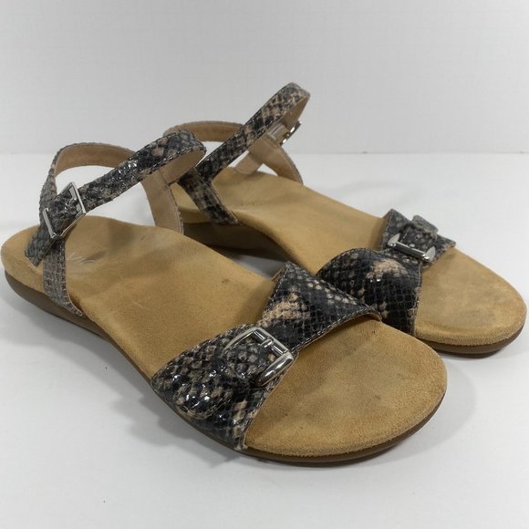 Vionic Alita Sandal Snakeskin Size 5 - Picture 1 of 10